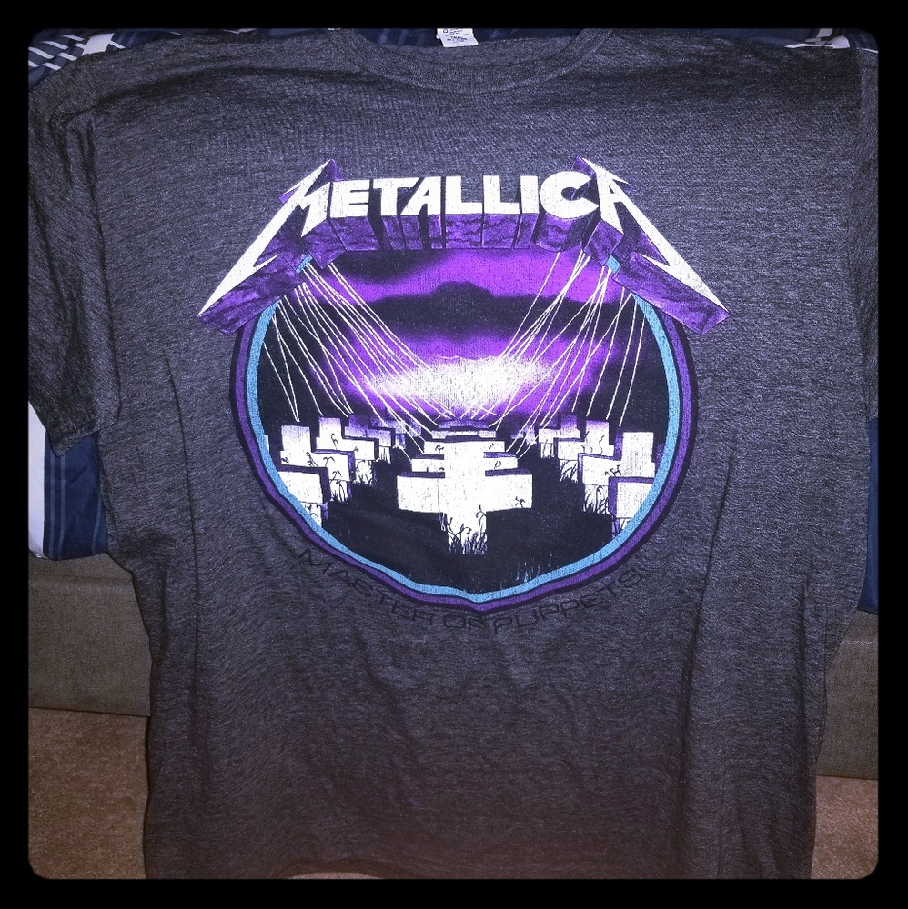 Various music merchandise tshirts, hoodies andmore